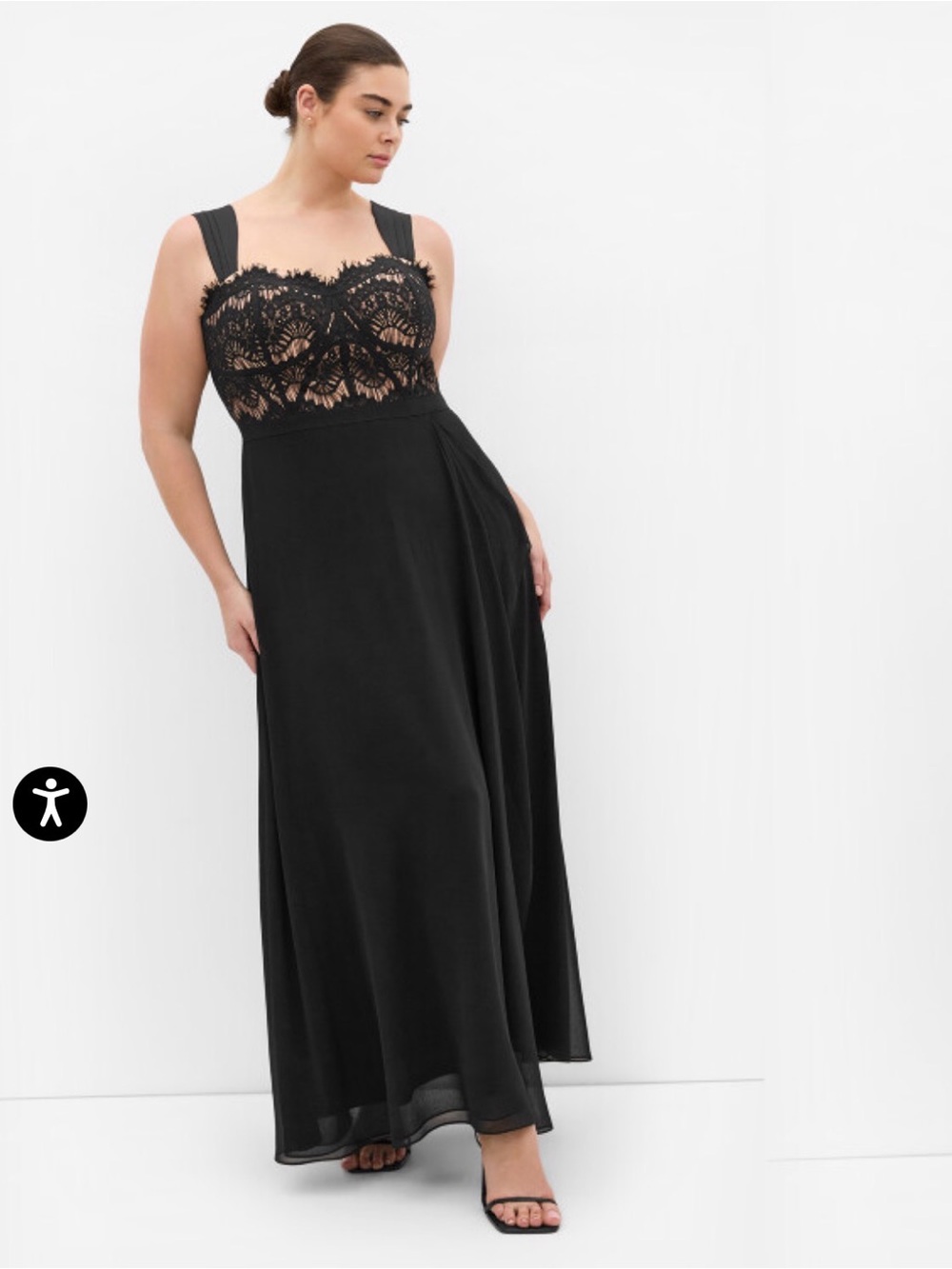 City Chic Black Lace Cocktail Dress